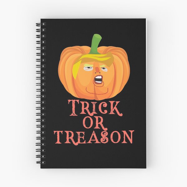 Item preview, Trick Or Treason Trump Halloween Impeach Trumpkin Design designed and sold by cgocgy.