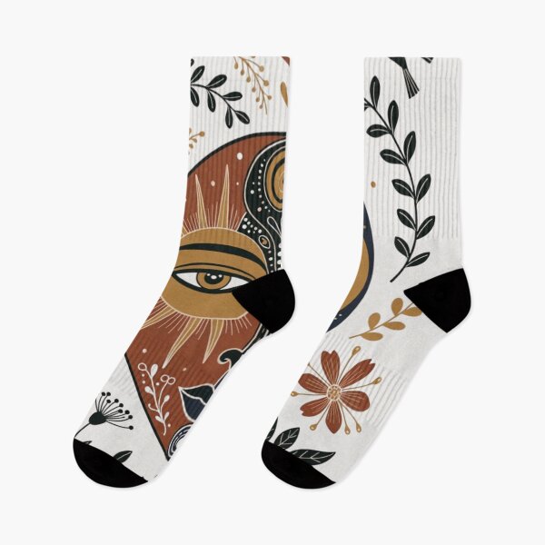 Item preview, Traditional Nordic Style Earthy Botanical Graphic designed and sold by Nordic Echo.