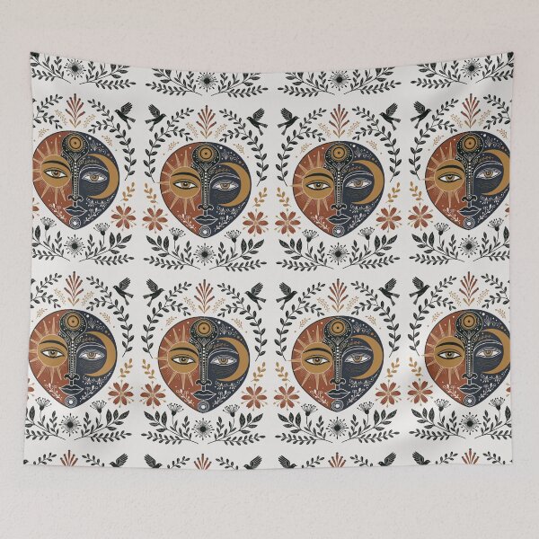 Item preview, Traditional Nordic Style Earthy Botanical Graphic designed and sold by Nordic Echo.