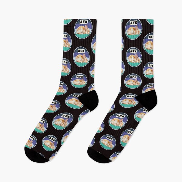 Item preview, AFK Sleeping Bunny Chill Aesthetic Art designed and sold by UUniqueIImprint.