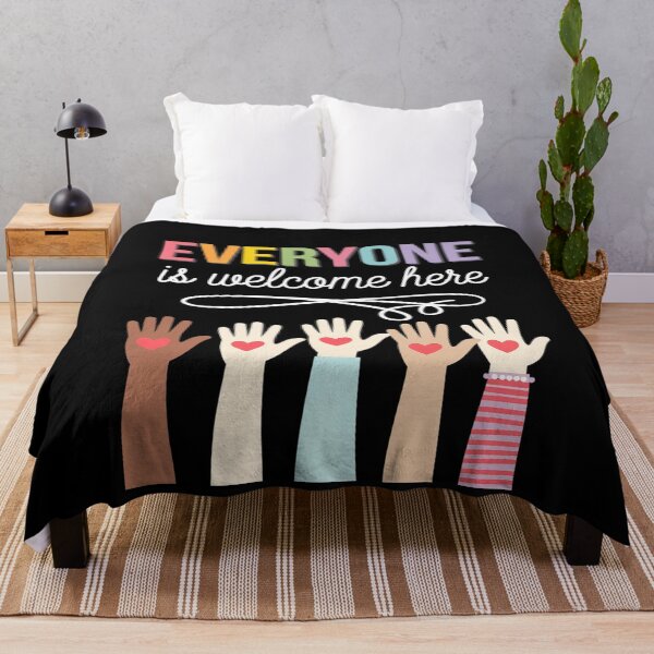 Item preview, Everyone Is Welcome Here Idaho Teacher 9 designed and sold by joyouartArt.
