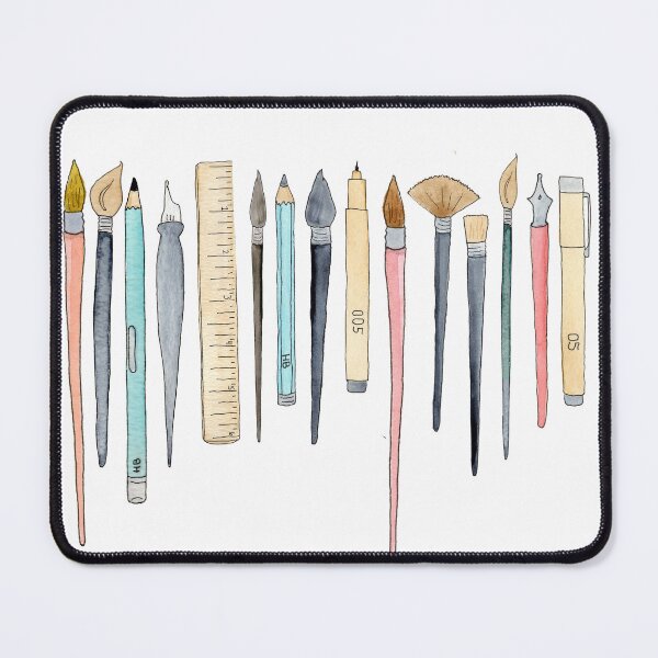 Item preview, Art Tools In A Row designed and sold by DreamOutLoudArt.