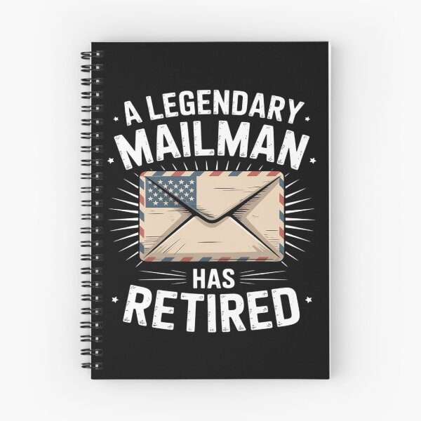 Item preview, A Legendary Mailman Has Retired Postal Worker Mail designed and sold by Libbysharts.