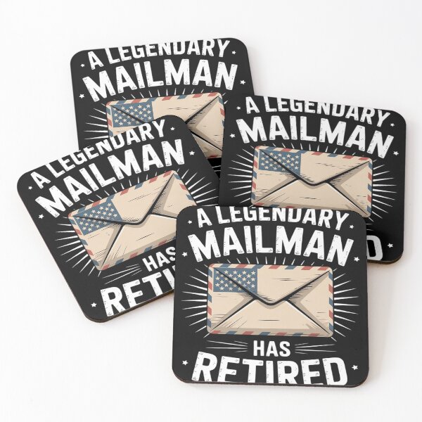 Item preview, A Legendary Mailman Has Retired Postal Worker Mail designed and sold by Libbysharts.