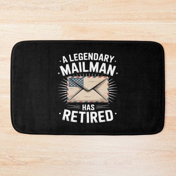 Item preview, A Legendary Mailman Has Retired Postal Worker Mail designed and sold by Libbysharts.