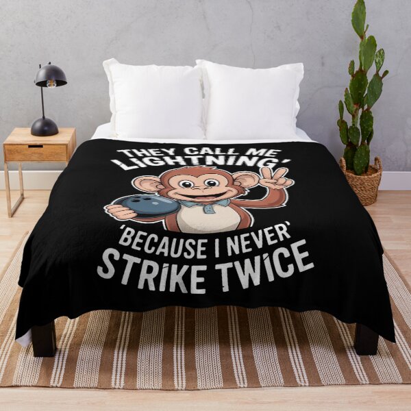 Item preview, Bowling They Call Me Lightning Because I Never Strike Twice designed and sold by LunaDangelo.
