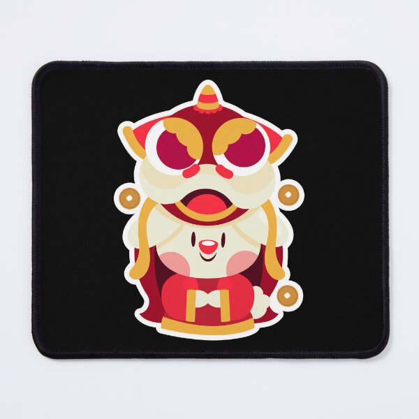 Item preview, Chinese New Year Bunny Sticker – Cute Rabbit Inside Lion Dance Costume for Good Luck designed and sold by FestivityFinds.