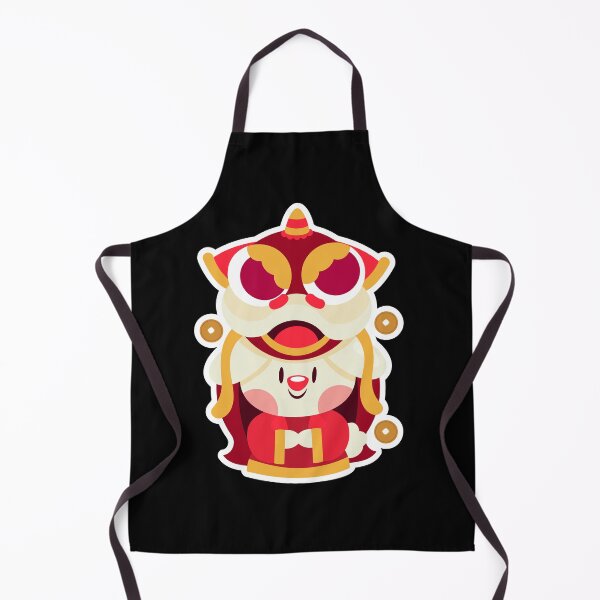 Item preview, Chinese New Year Bunny Sticker – Cute Rabbit Inside Lion Dance Costume for Good Luck designed and sold by FestivityFinds.