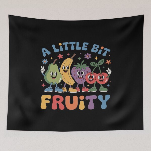 Item preview, A Little Bit Fruity Friends Rainbow LGBTQ Gay Rights designed and sold by Tatianamiobi.