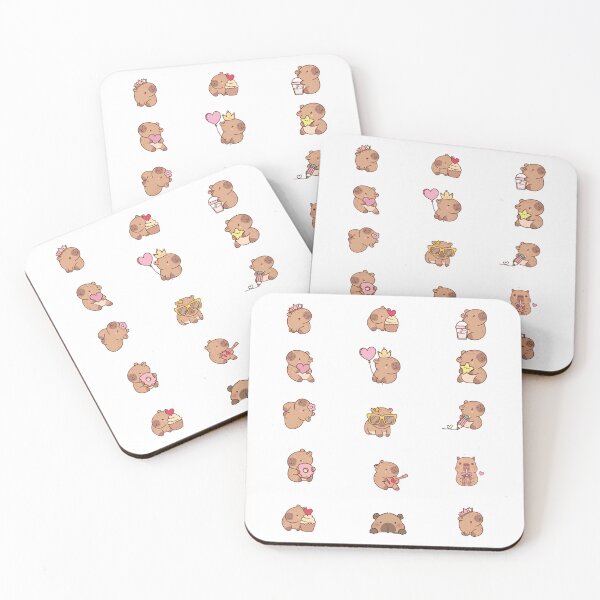 Item preview, Kawaii Capybara, Capybara Kawaii designed and sold by graphic-genie.