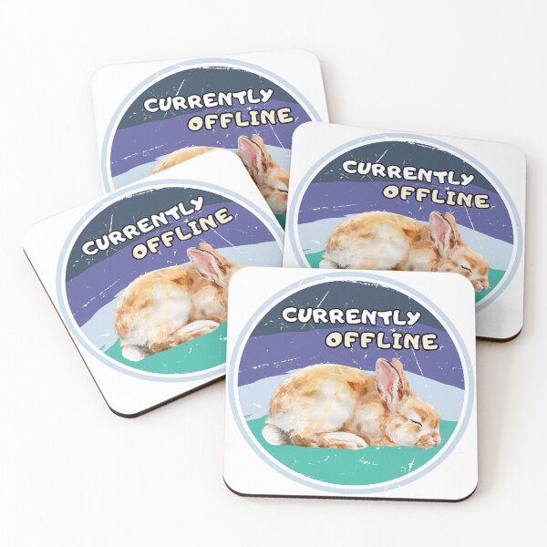 Artikelvorschau, Derzeit offline: Sleeping Bunny Digital Break Art entworfen und verkauft von UUniqueIImprint.