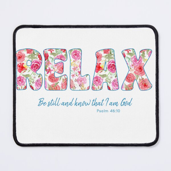 Item preview, Relax with scripture designed and sold by DreamOutLoudArt.