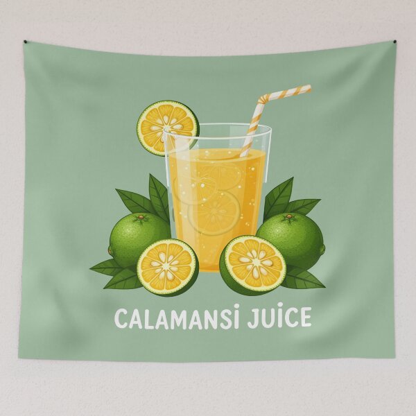Item preview, Calamansi juice illustration designed and sold by Uglyandcute.