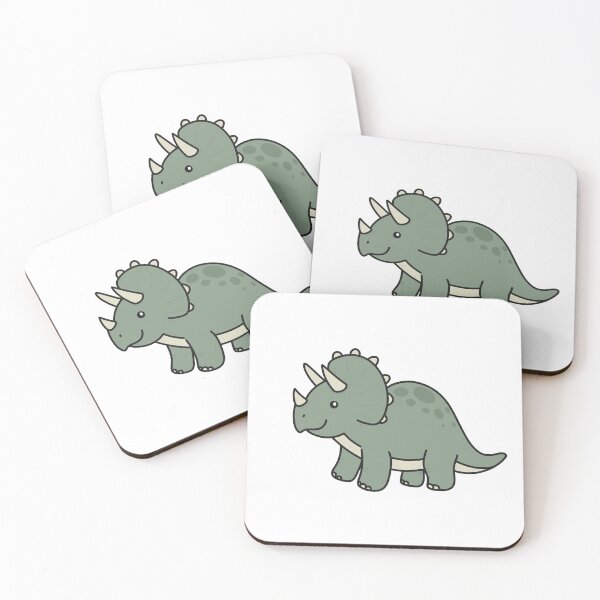 Item preview, Cute Triceratops Dinosaur Illustration designed and sold by SunCraftStudio.