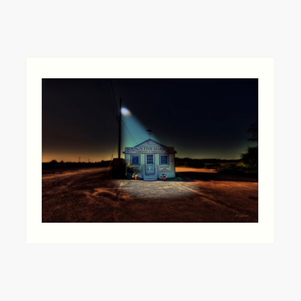 Cape Cod Fish Market Art Print