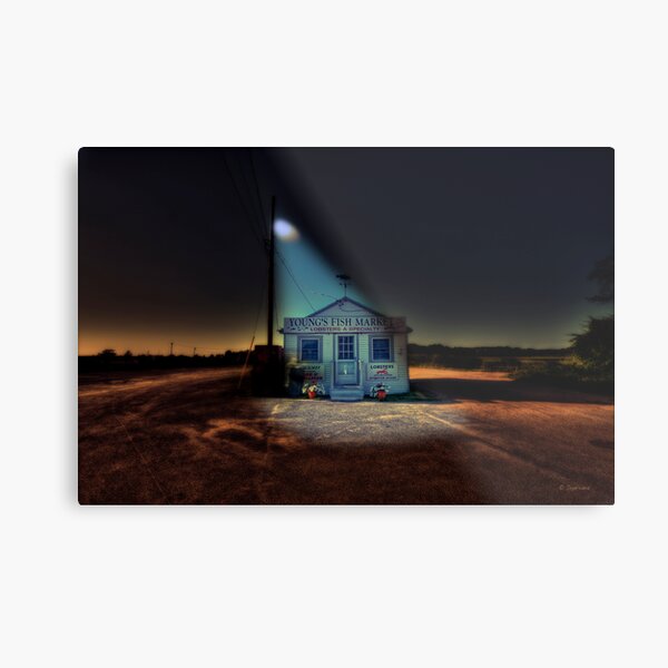 Cape Cod Fish Market Metal Print