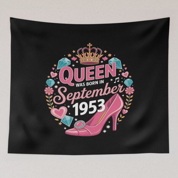 Item preview, A Queen Was Born In September 1953 September Birthday Girl designed and sold by Tatianamiobi.