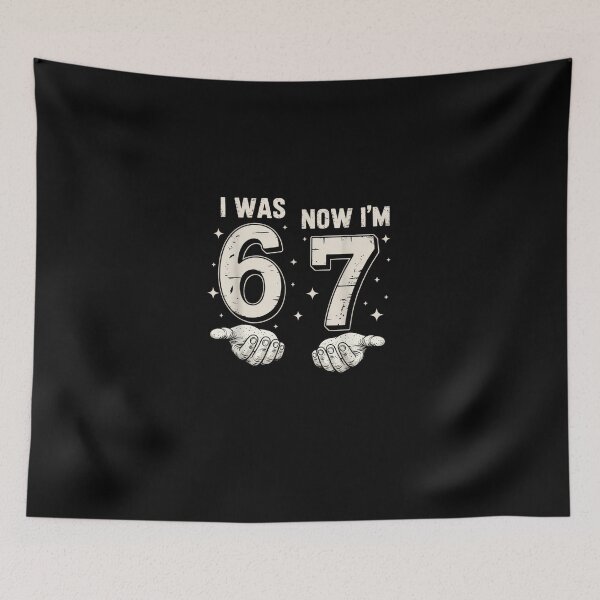 Item preview, I was 6 Now I'm 7 Year Old Birthday 67 Funny for Boys Girls designed and sold by MatherFisher.