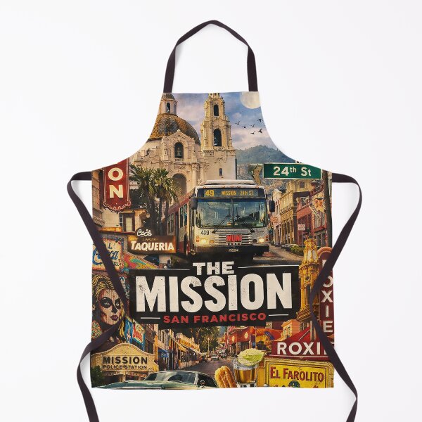 Item preview, The Mission District in San Francisco designed and sold by PIXEL POP DESIGNS - Beyond the Norm!.