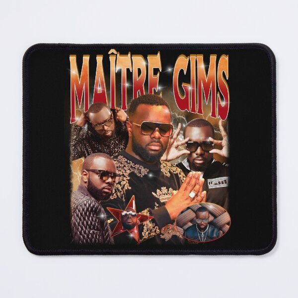 Item preview, Maître Gims - Congolese singer designed and sold by Kimhonguns.