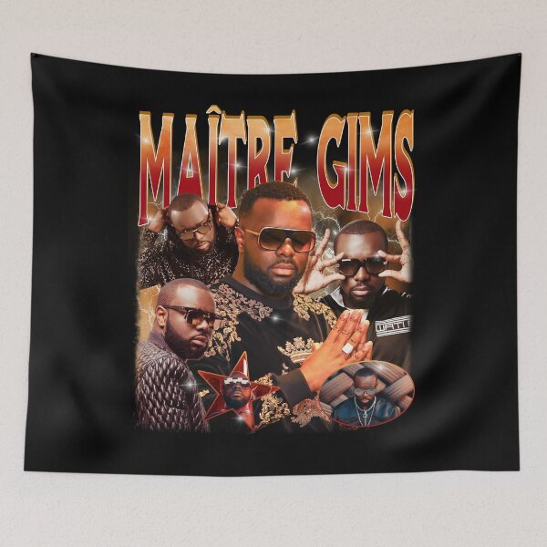 Item preview, Maître Gims - Congolese singer designed and sold by Kimhonguns.