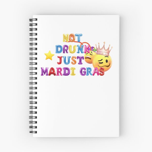Item preview, ✴️ NOT DRUNK JUST MARDI GRAS ✴️ designed and sold by WheelieGdArt.