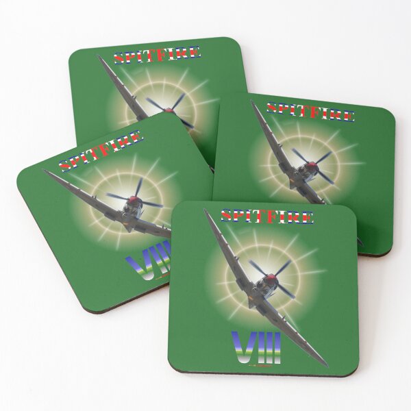 Item preview, Spitfire VIII Out Of The Sun Design designed and sold by muz2142.