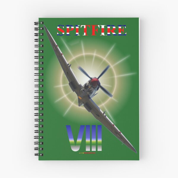 Item preview, Spitfire VIII Out Of The Sun Design designed and sold by muz2142.