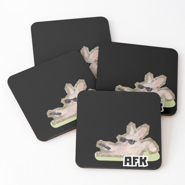 Item preview, AFK Relaxed Bunny Couch Mode Art designed and sold by UUniqueIImprint.