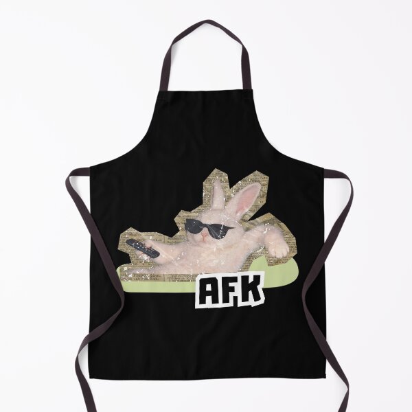 Item preview, AFK Relaxed Bunny Couch Mode Art designed and sold by UUniqueIImprint.