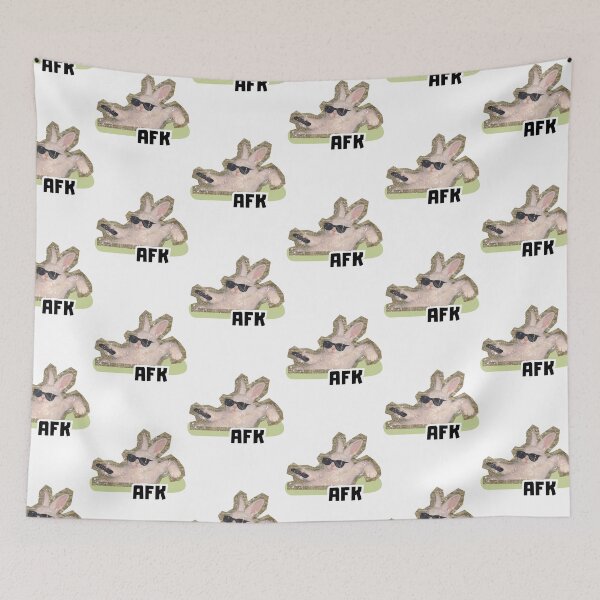 Item preview, AFK Relaxed Bunny Couch Mode Art designed and sold by UUniqueIImprint.