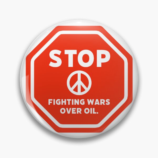 Item preview, Stop fighting wars over oil. designed and sold by Rachel the Artist .