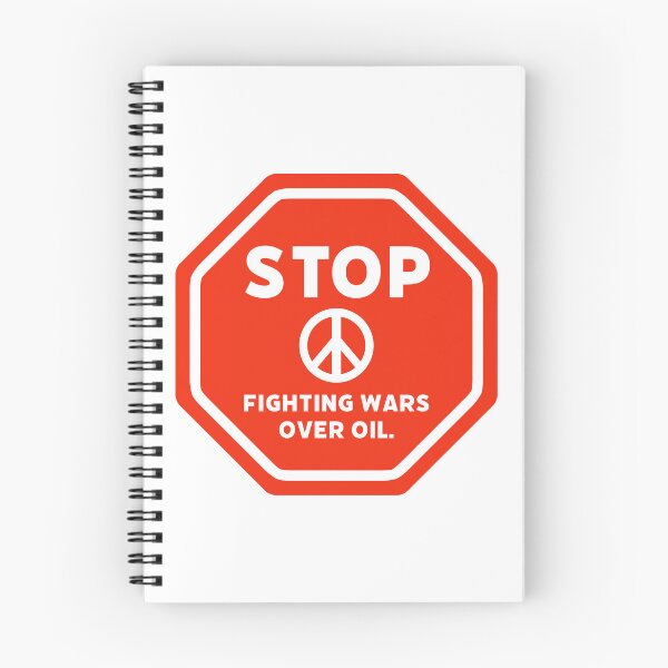 Item preview, Stop fighting wars over oil. designed and sold by Rachel the Artist .