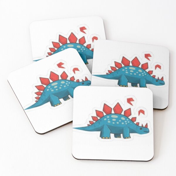 Item preview, Abstract Spikes Dino Sticker ​Retro Prehistoric Slate designed and sold by ZyVoAli.