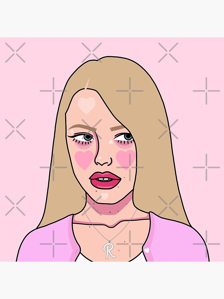 Mean Girls Regina George Framed Art Print For Sale By Thelamehuman Redbubble 6448