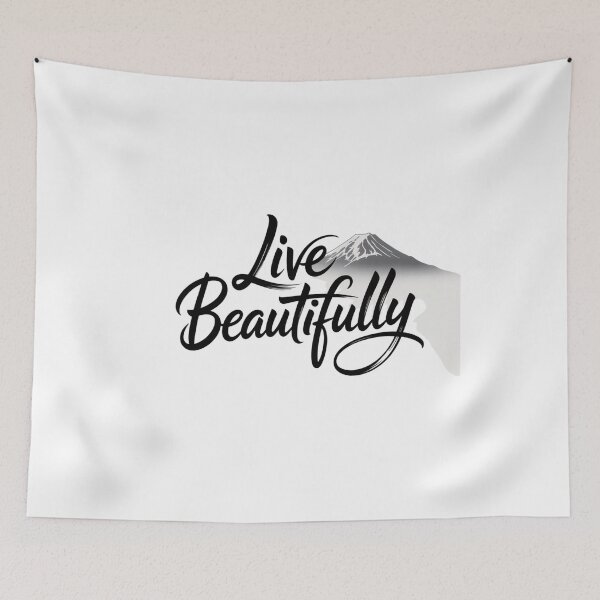 Item preview, Live Beautifully Japanese Style Design designed and sold by Peter Stawicki.