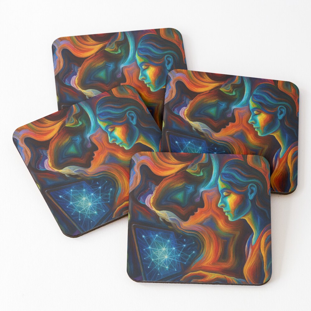 Item preview, Coasters (Set of 4) designed and sold by GirlCoder.