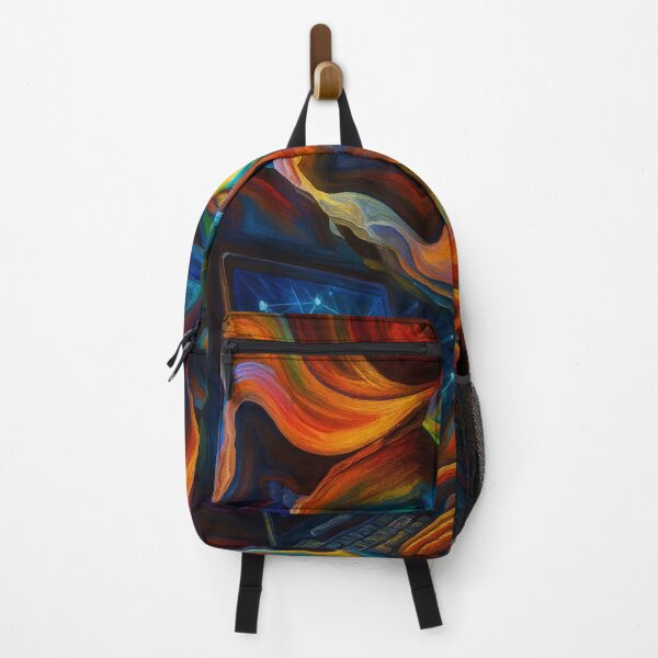 Item preview, Mind in Motion | Abstract Woman Coding in Color designed and sold by GirlCoder.