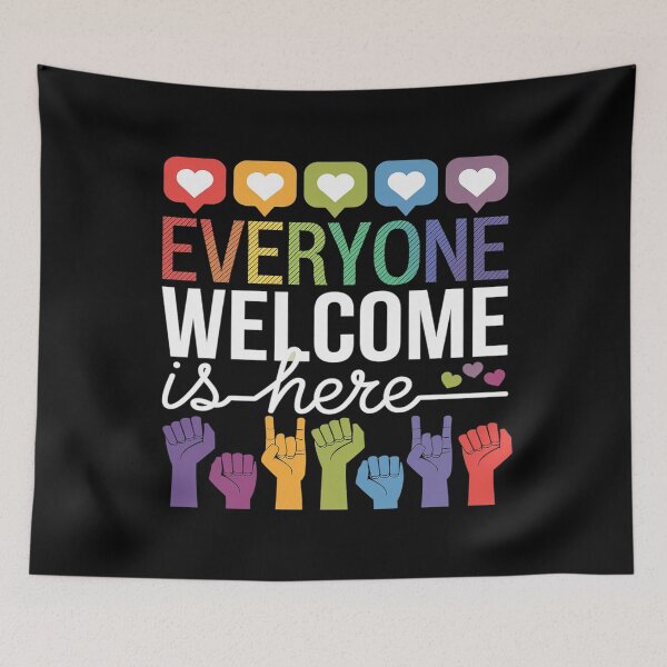 Item preview, Everyone Is Welcome Here Idaho Teacher 25  designed and sold by joyouartArt.