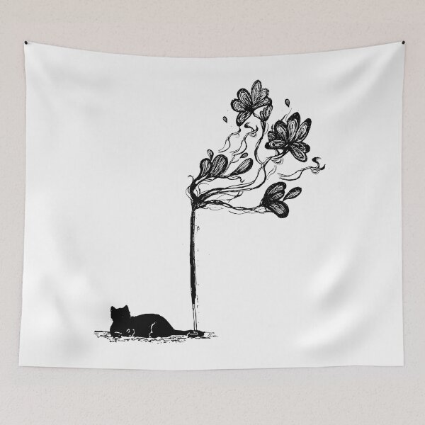 Item preview, black cat incense  designed and sold by gigiandme-art.
