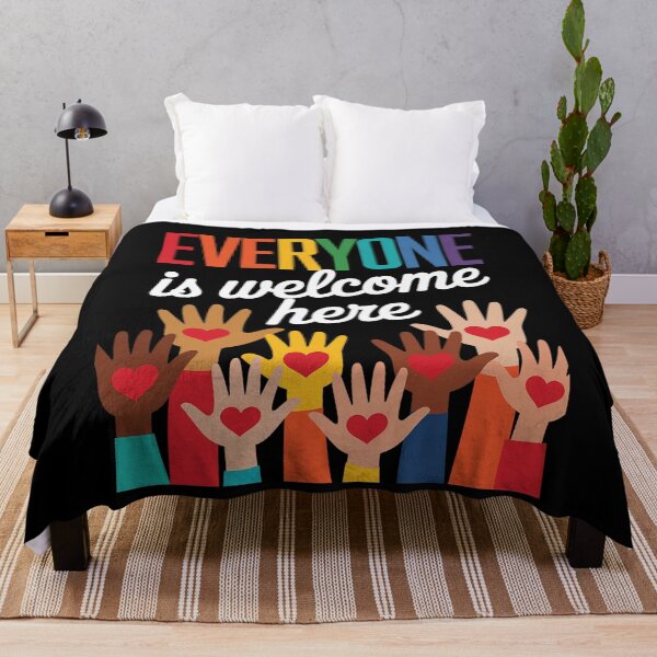 Item preview, Everyone Is Welcome Here Idaho Teacher 27 designed and sold by angolinnArt.