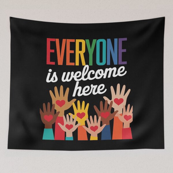Item preview, Everyone Is Welcome Here Idaho Teacher 27  designed and sold by angolinnArt.