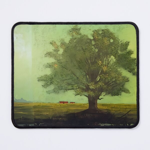 Item preview, Oak Tree in Misty Meadow designed and sold by IslandIncident.