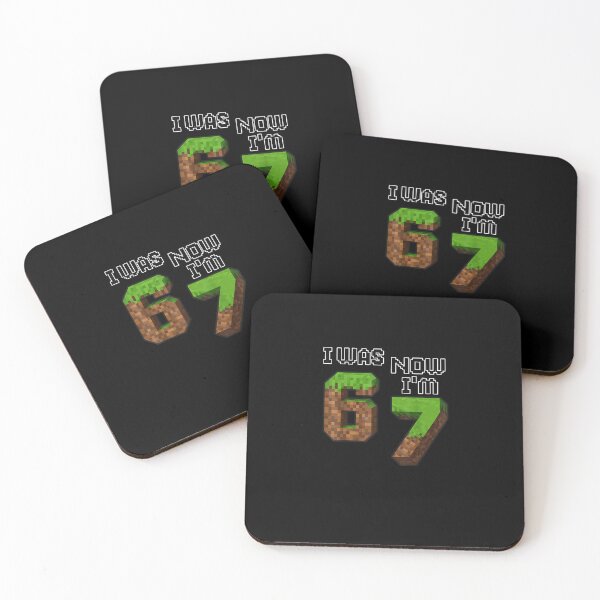 Item preview, CFunny Six Seven I was 6 Now I'm 7 Game Pixel 7th Birthday  designed and sold by MatherFisher.