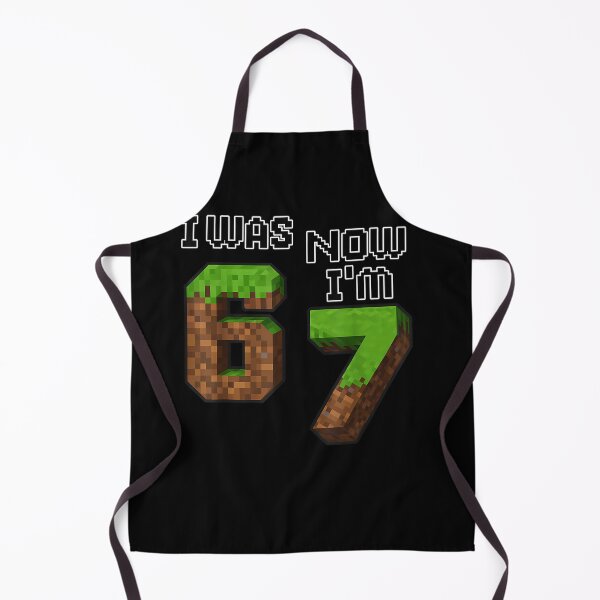 Item preview, CFunny Six Seven I was 6 Now I'm 7 Game Pixel 7th Birthday  designed and sold by MatherFisher.