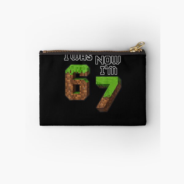 Item preview, CFunny Six Seven I was 6 Now I'm 7 Game Pixel 7th Birthday  designed and sold by MatherFisher.