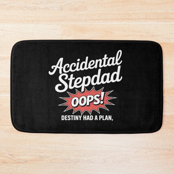 Item preview, Accidental Stepdad Whimsical Script Explosion designed and sold by Tatianamiobi.
