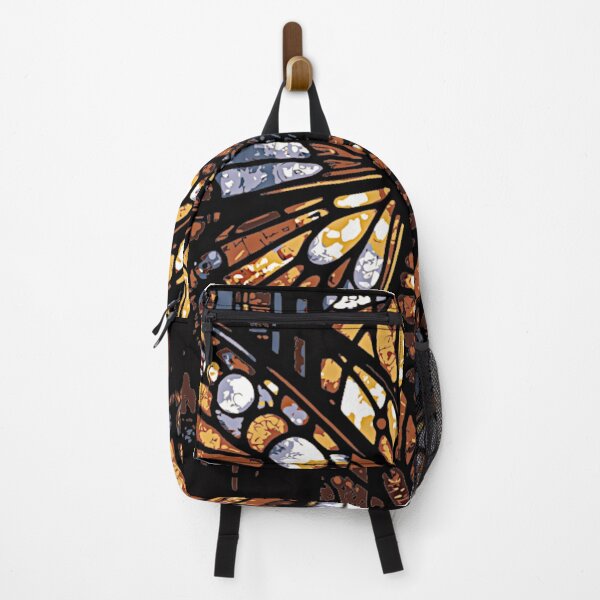 Item preview, Stained Glass Robo‑Moth – Cybernetic Fantasy Window Art designed and sold by LuxuryApparels.
