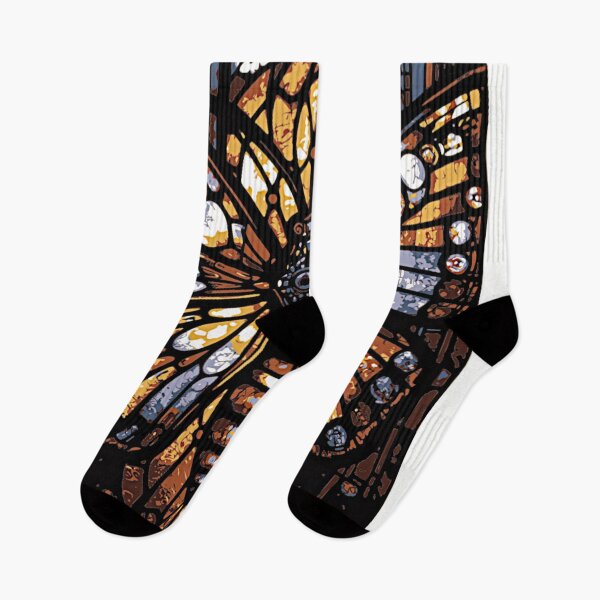 Item preview, Stained Glass Robo‑Moth – Cybernetic Fantasy Window Art designed and sold by LuxuryApparels.