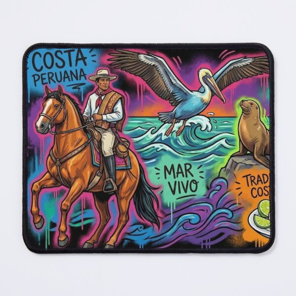 Item preview, Peruvian Coast, Lima, Ceviche, Paso Horse and Surfing designed and sold by Daniben2003.